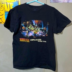 Nirvana unplugged tour shirt